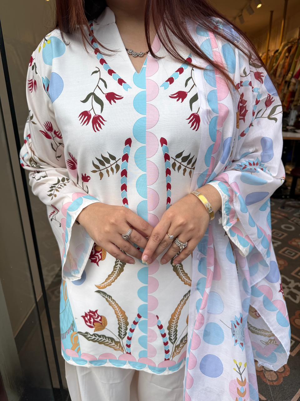Pastel Bloom Printed Co-ord Set