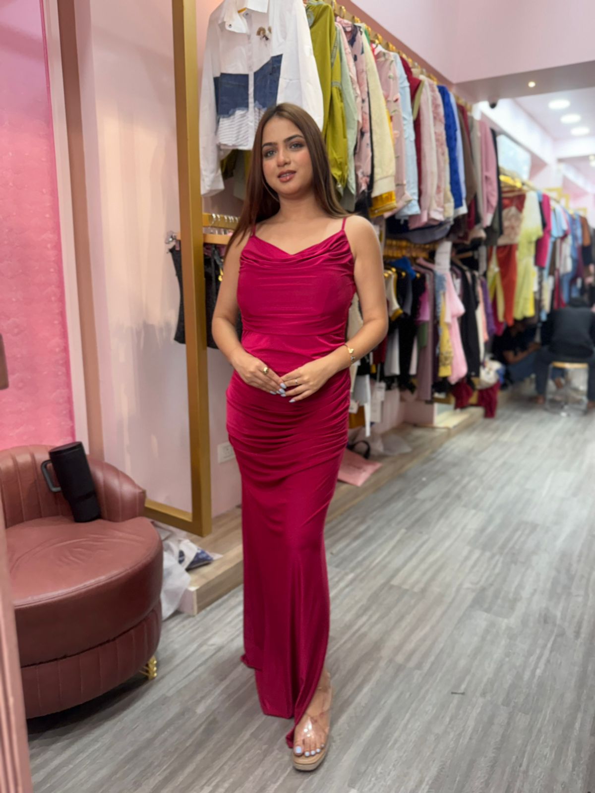 Reny Ruched bodycon Dress
