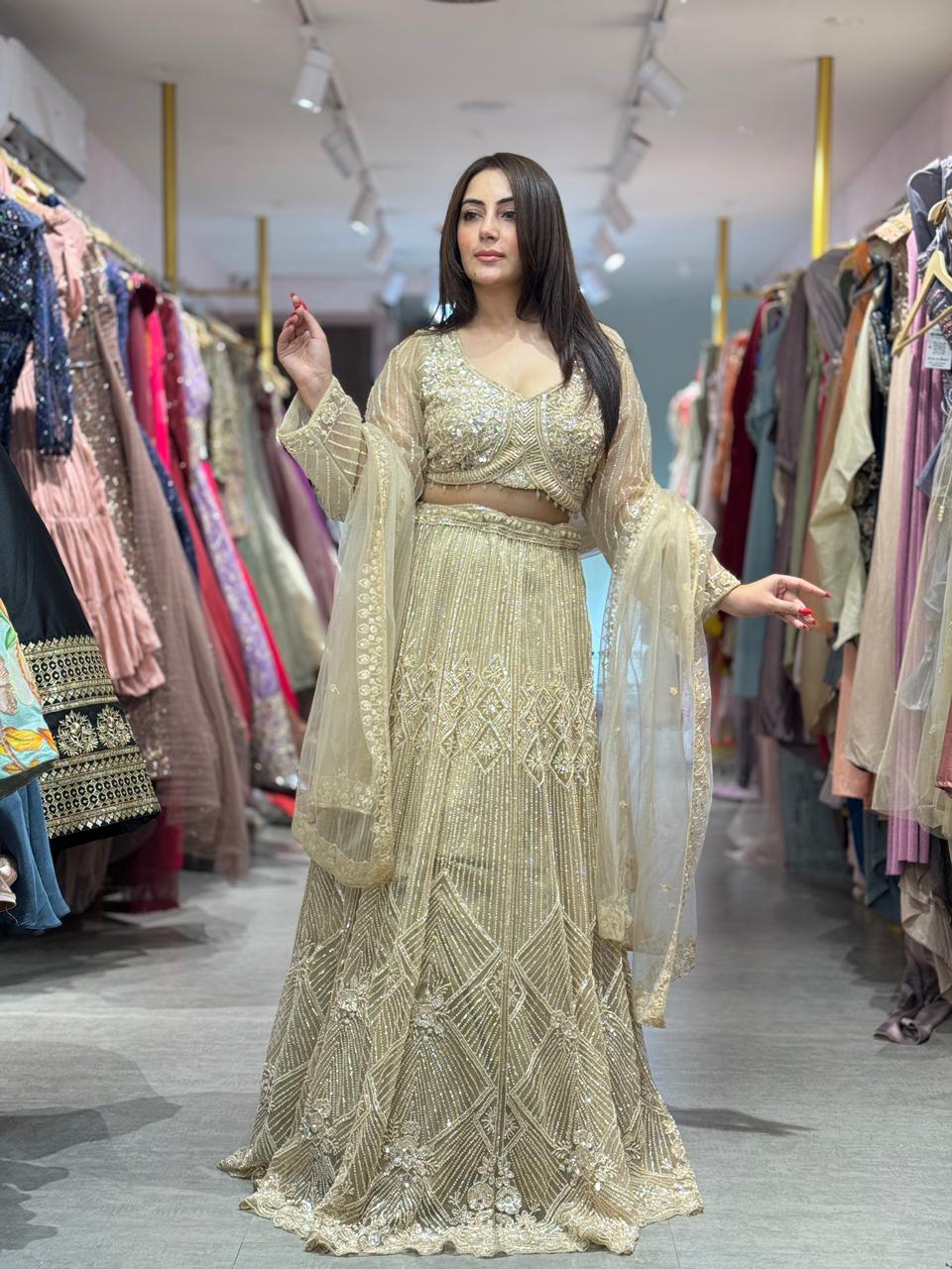 Sanvi Embellished Lehenga Set