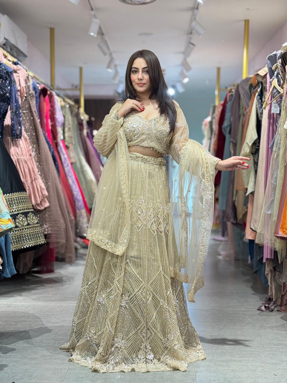 Sanvi Embellished Lehenga Set