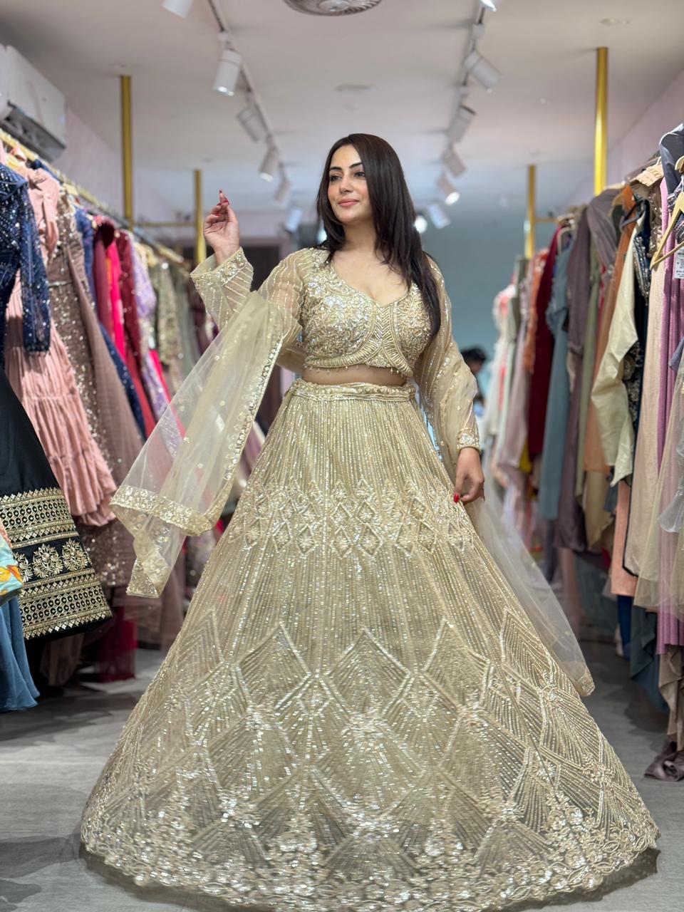 Sanvi Embellished Lehenga Set