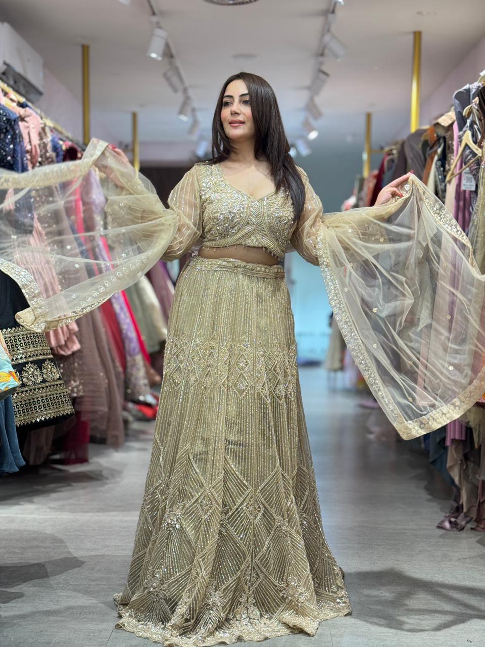Sanvi Embellished Lehenga Set