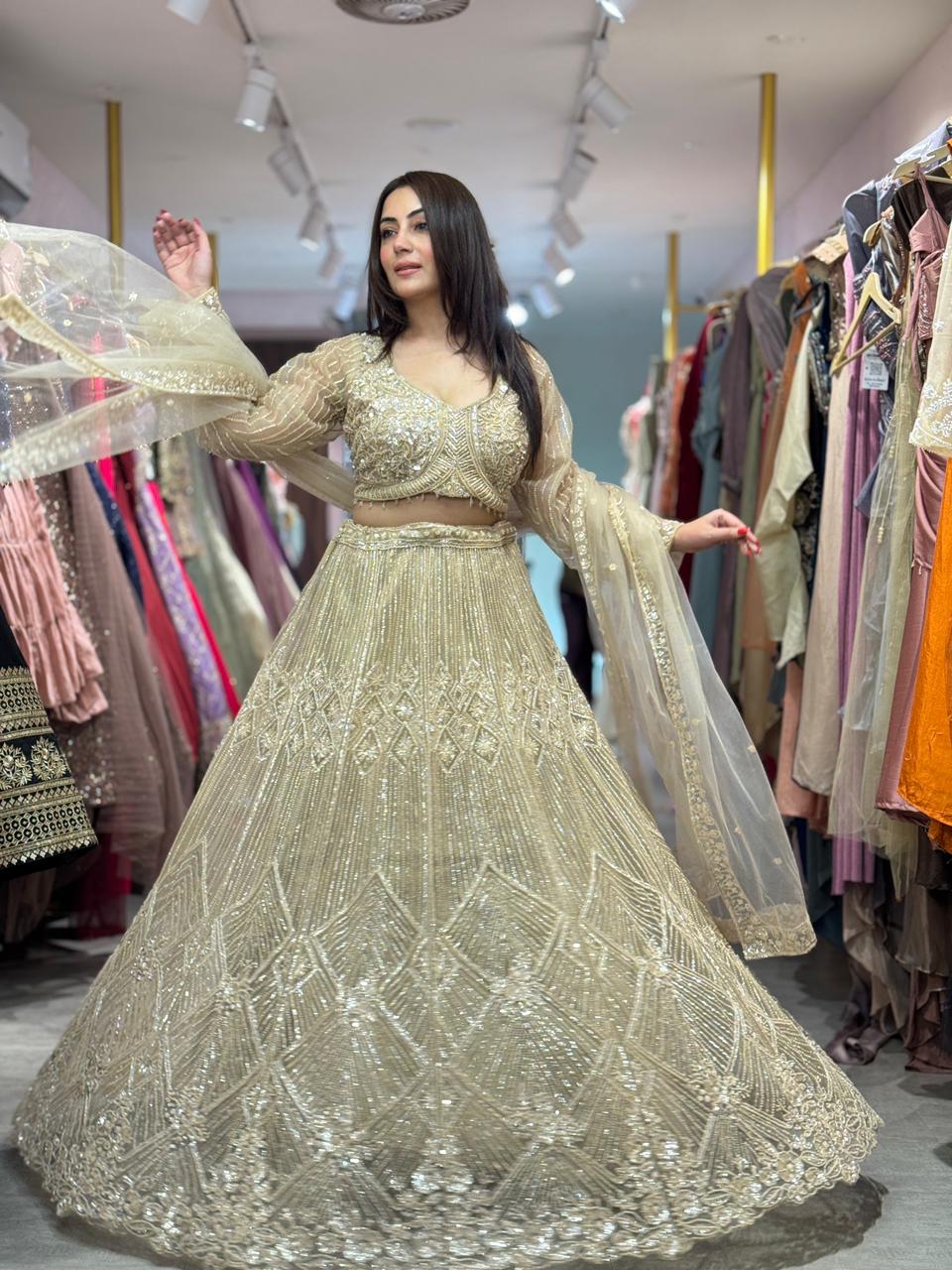 Sanvi Embellished Lehenga Set