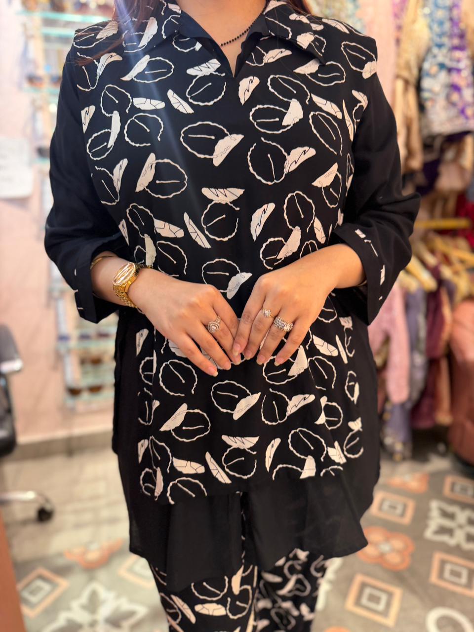 Midnight Muse 3-Piece Co-ord Set