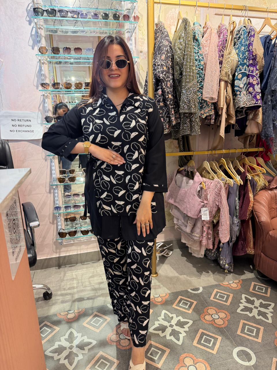 Midnight Muse 3-Piece Co-ord Set