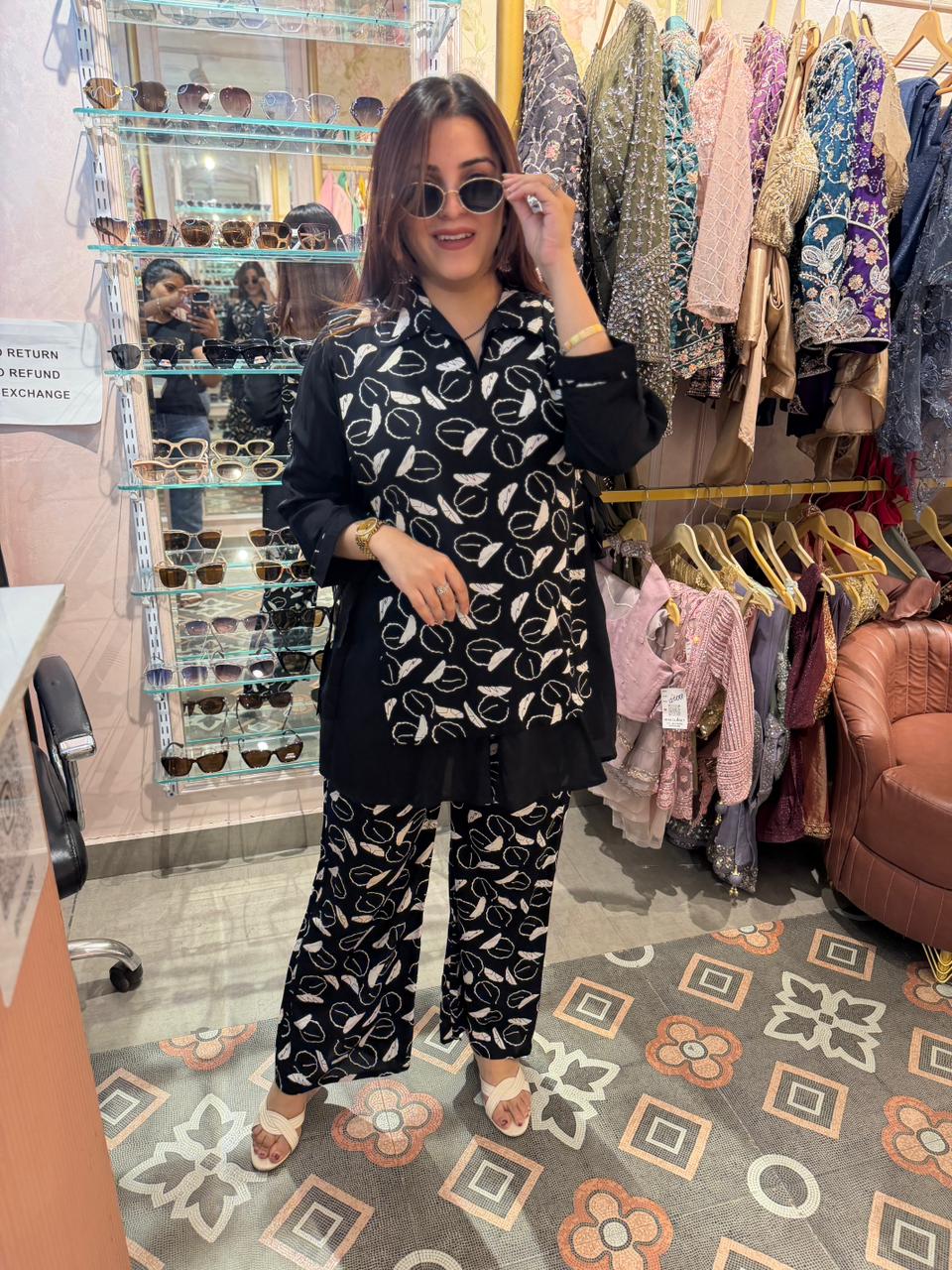 Midnight Muse 3-Piece Co-ord Set