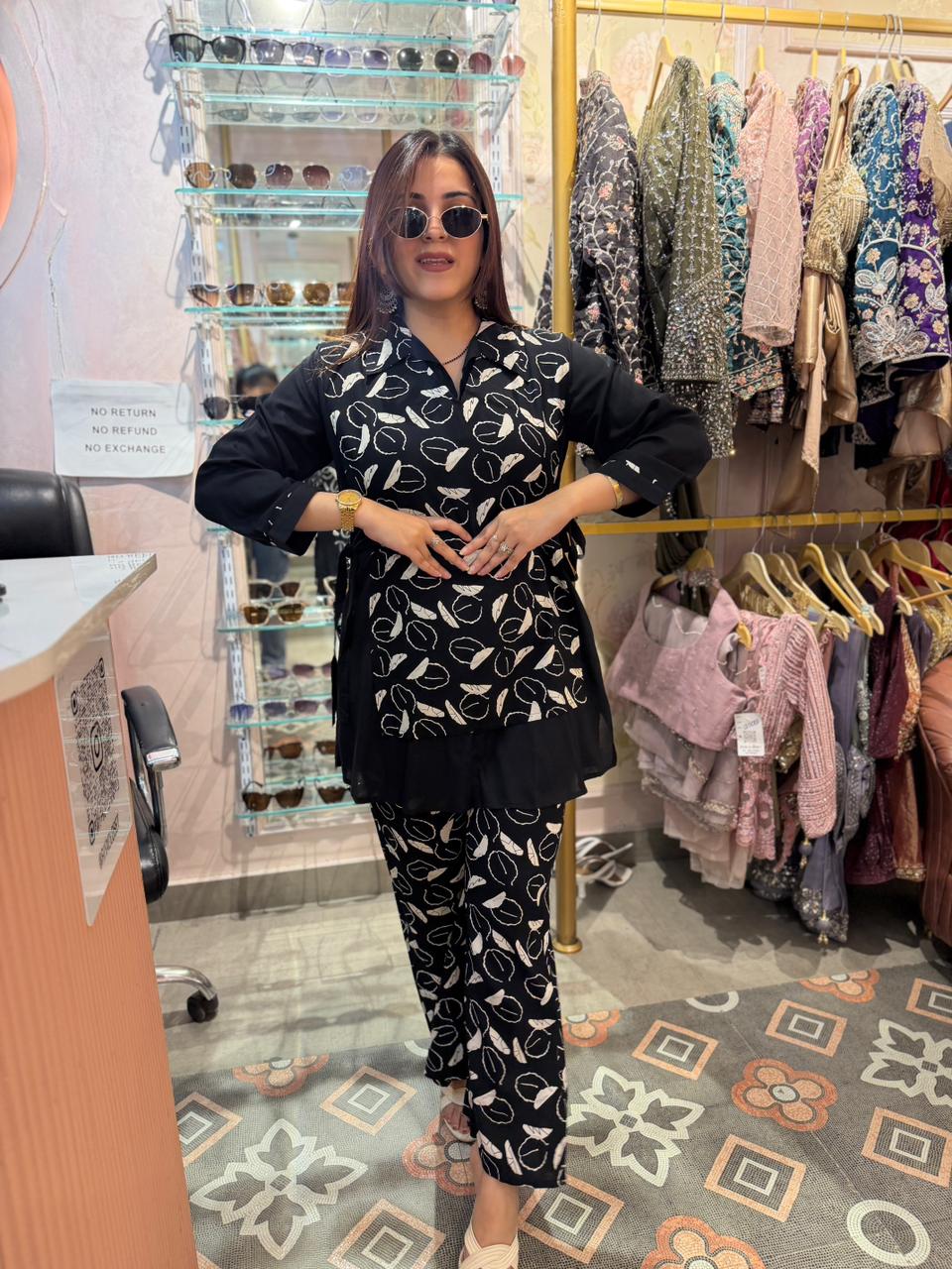 Midnight Muse 3-Piece Co-ord Set