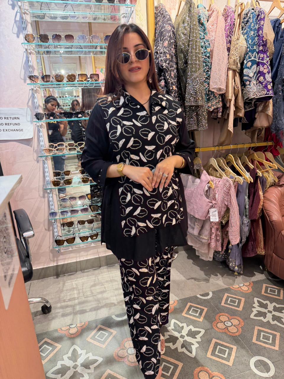 Midnight Muse 3-Piece Co-ord Set