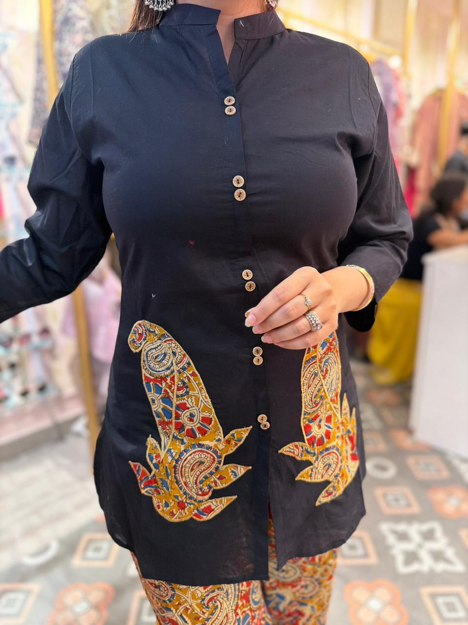 Royal Paisley Fusion Co-ord Set