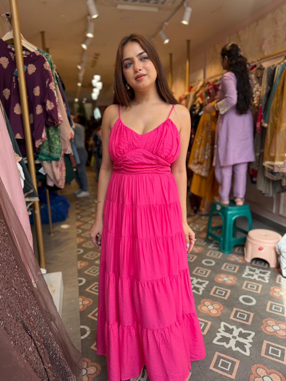 Barbie Bloom Maxi Dress