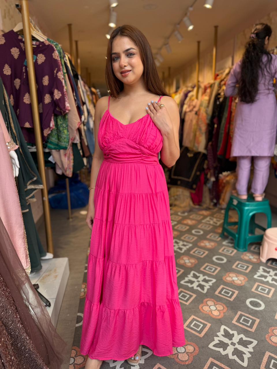 Barbie Bloom Maxi Dress