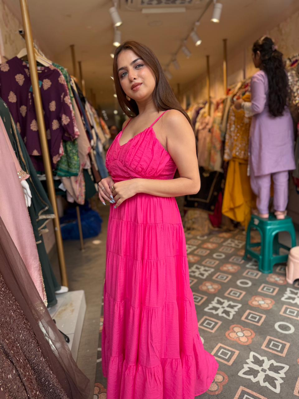 Barbie Bloom Maxi Dress