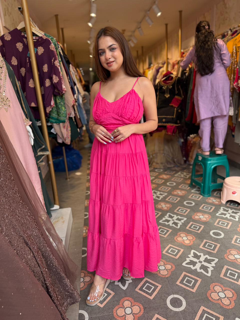 Barbie Bloom Maxi Dress