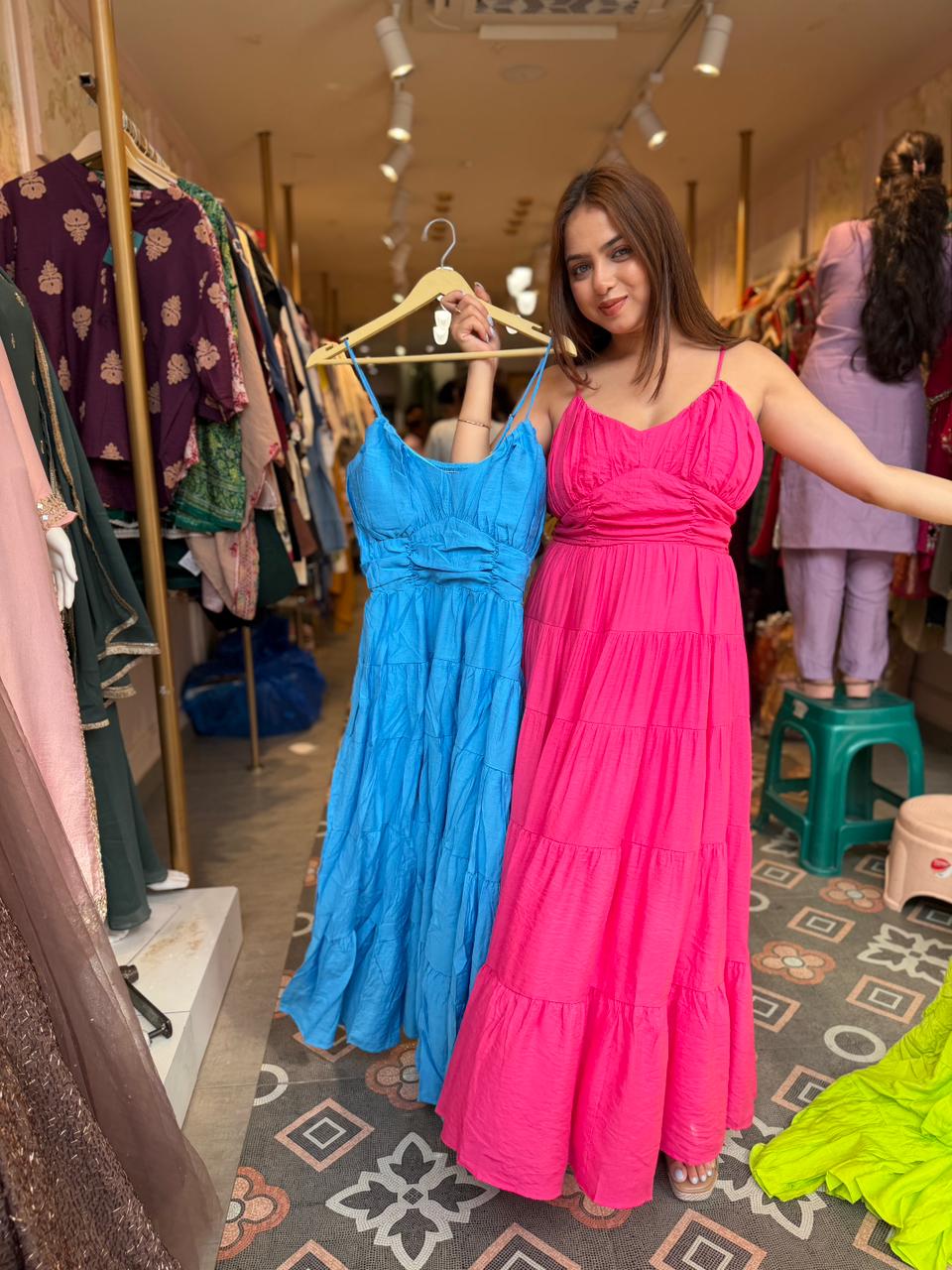 Barbie Bloom Maxi Dress