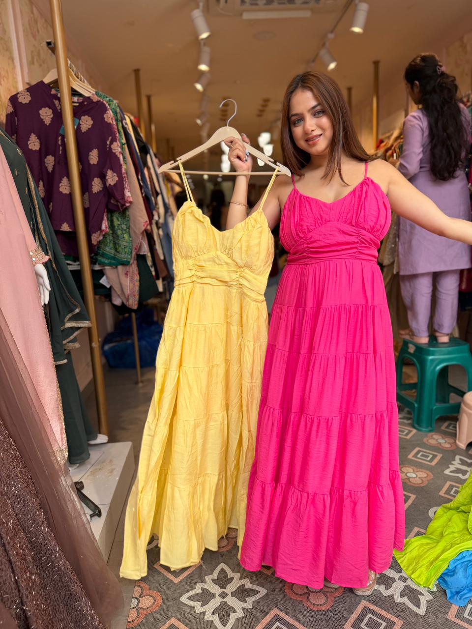 Barbie Bloom Maxi Dress