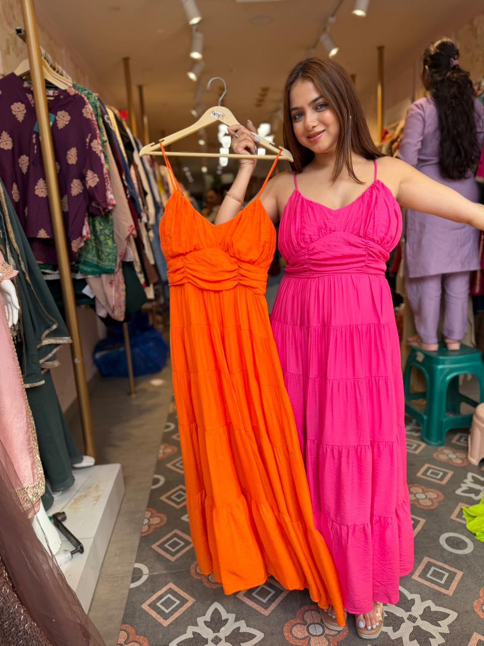 Barbie Bloom Maxi Dress