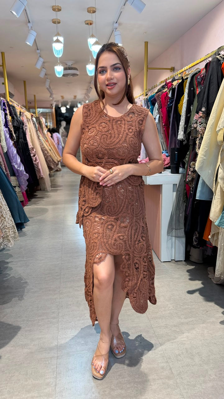 Crochet Lace Co-Ord Set