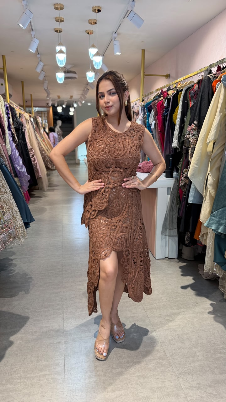 Crochet Lace Co-Ord Set