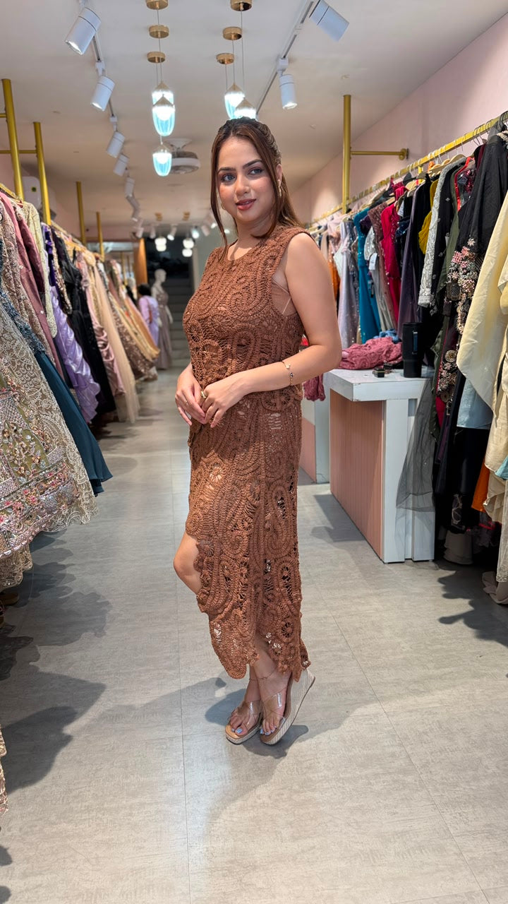 Crochet Lace Co-Ord Set