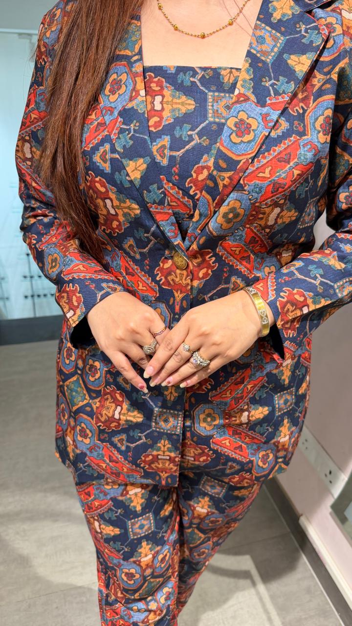 Midnight Persian Print Co-Ord Set