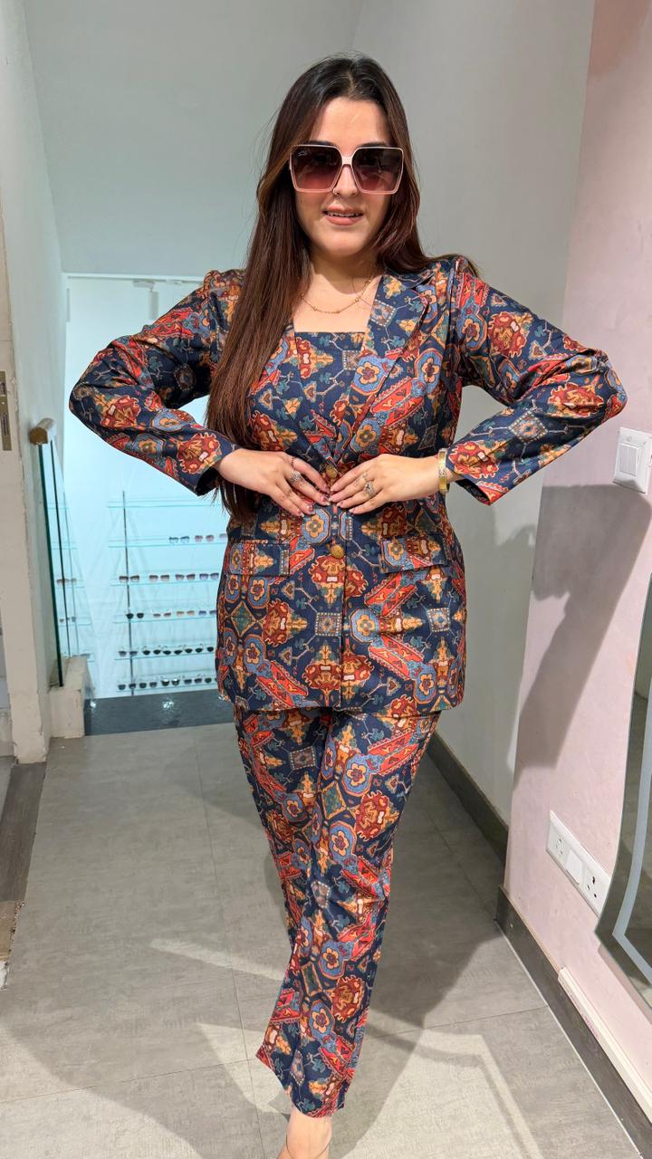 Midnight Persian Print Co-Ord Set