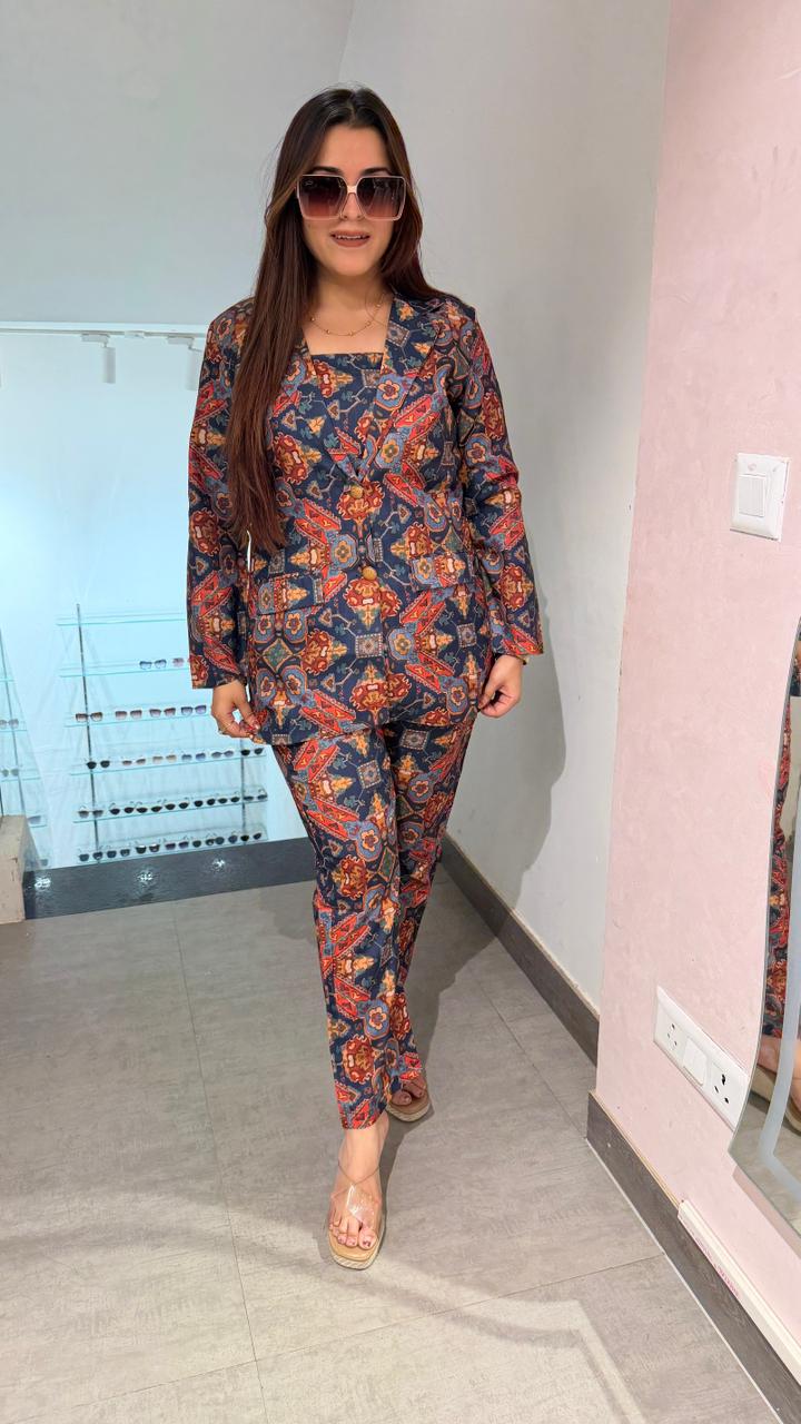 Midnight Persian Print Co-Ord Set
