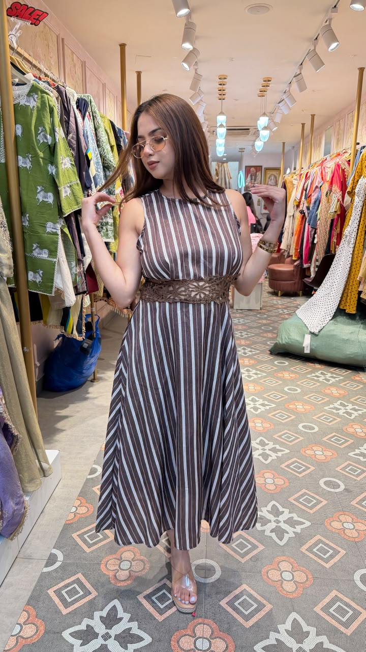 Indo-western Tiered Dress