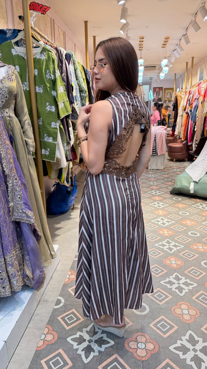 Indo-western Tiered Dress
