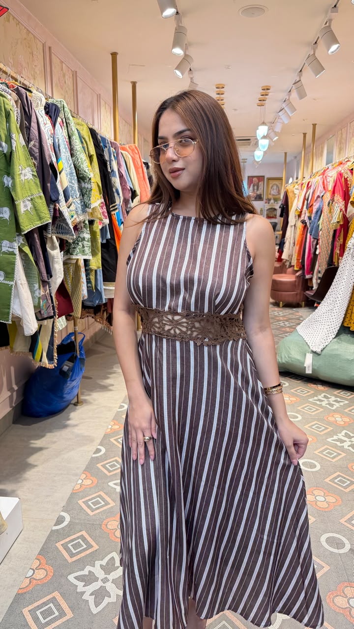 Indo-western Tiered Dress