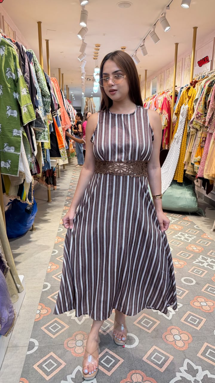 Indo-western Tiered Dress