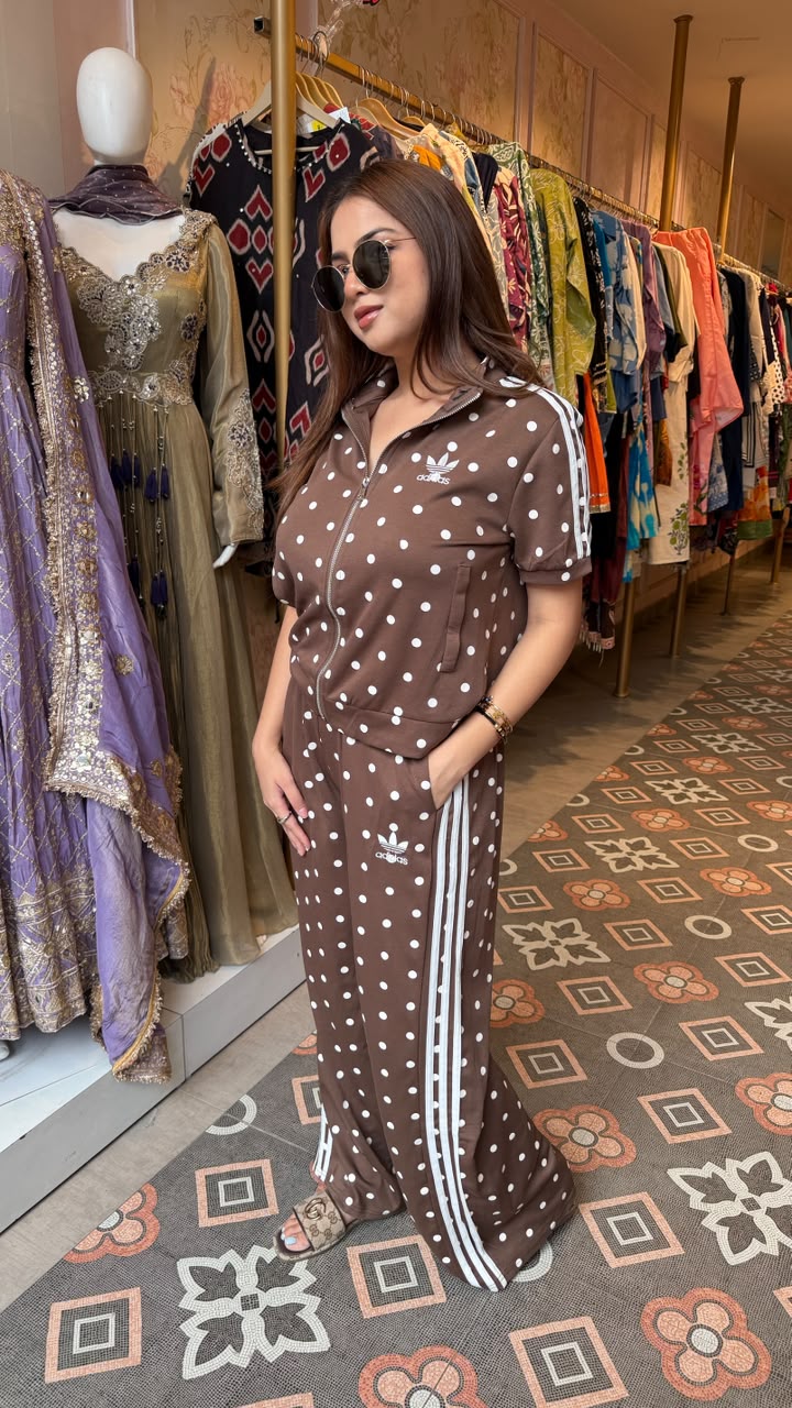 Polka Dot Co-ord Tracksuit