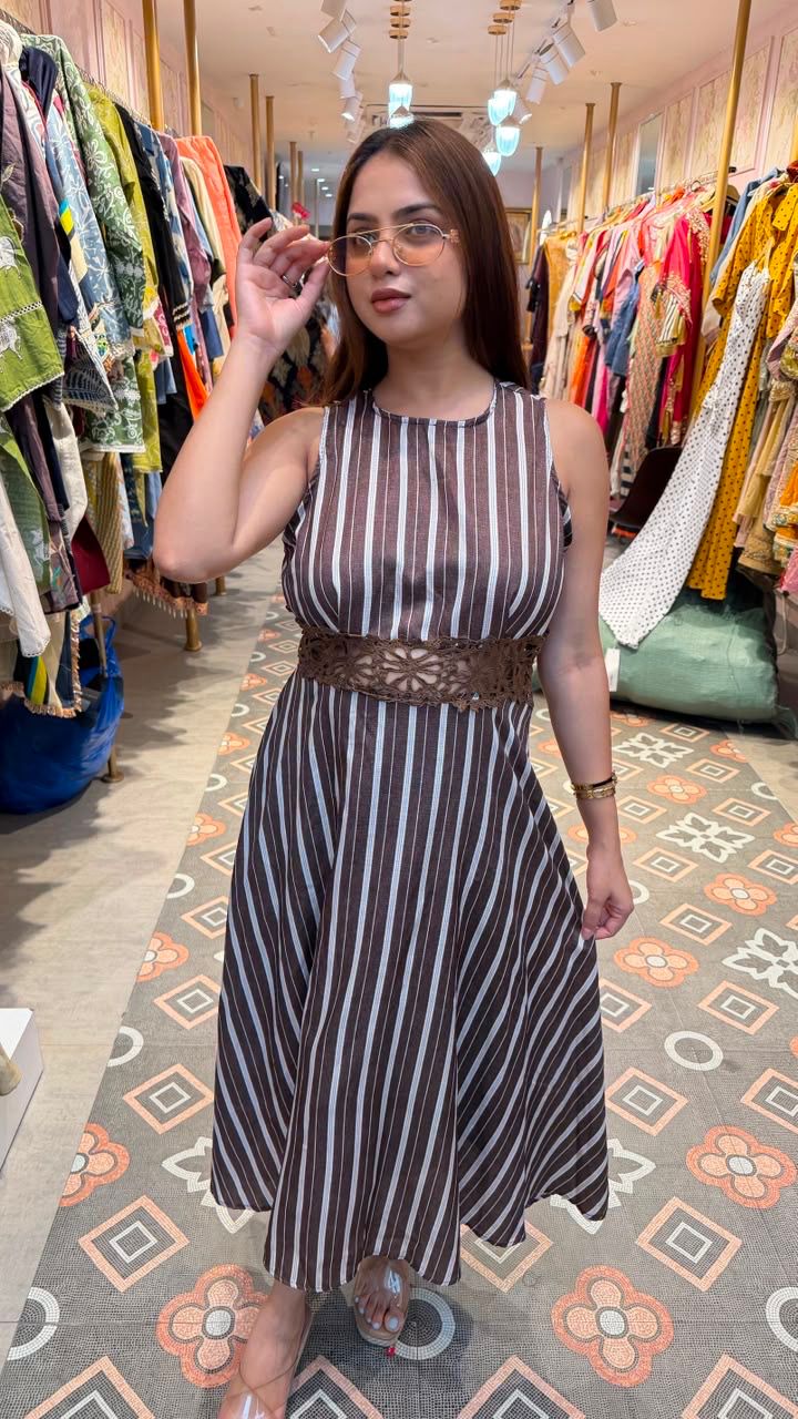 Indo-western Tiered Dress