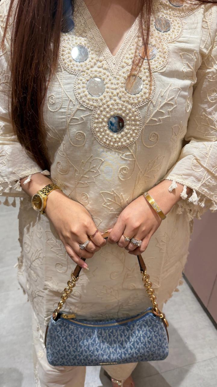 Short Kurti with Palazzo Pants
