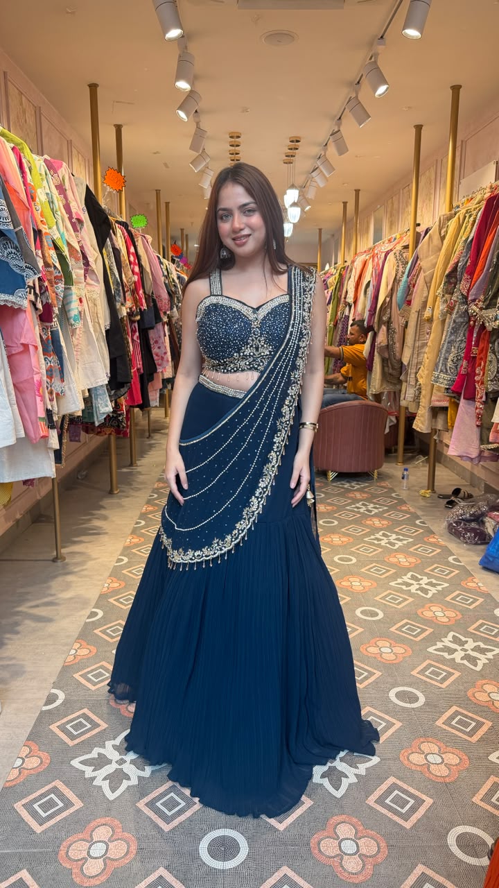 Designer Lehenga Saree