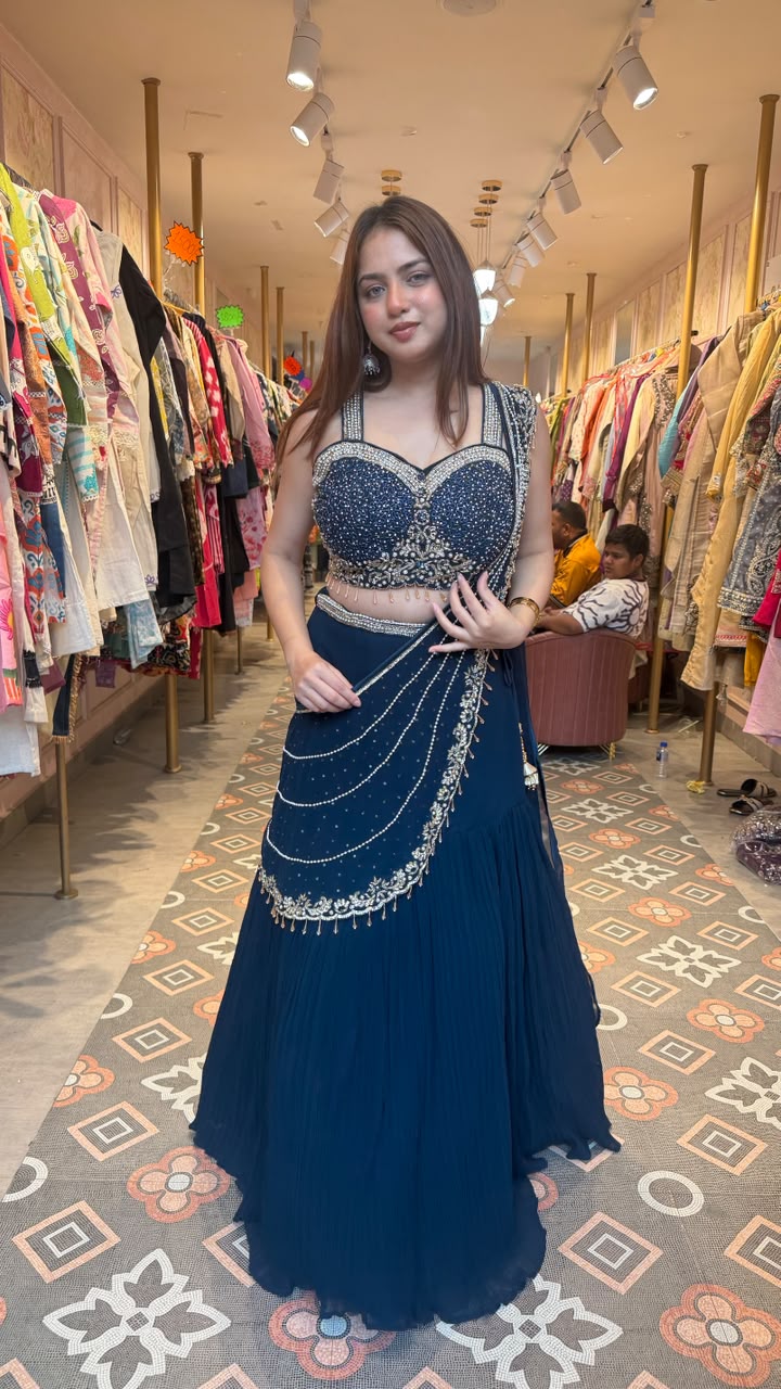 Designer Lehenga Saree