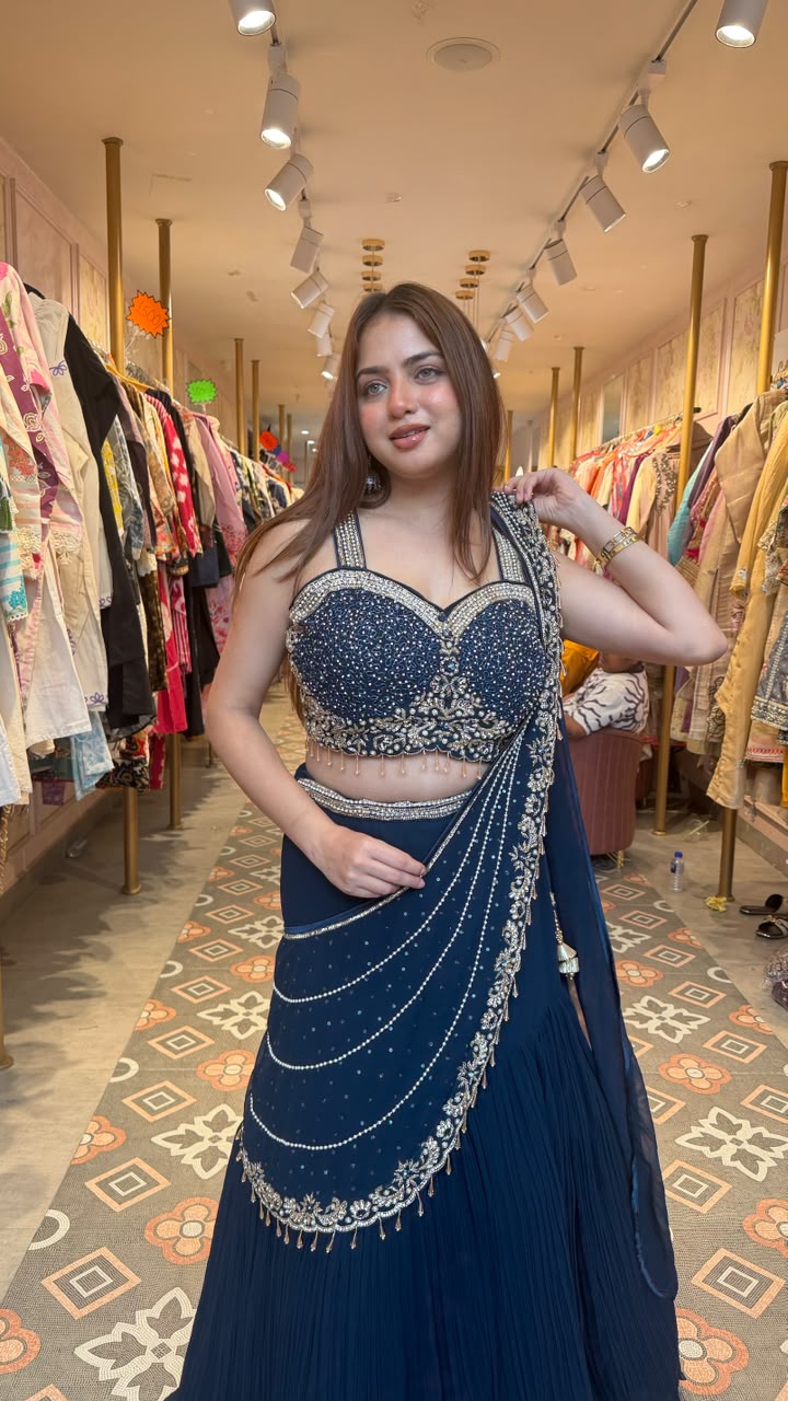 Designer Lehenga Saree