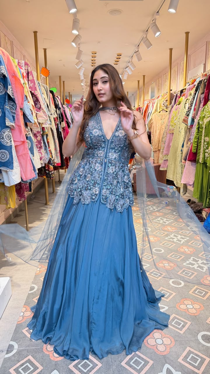 Dreamy Floor Length Anarkali Dress