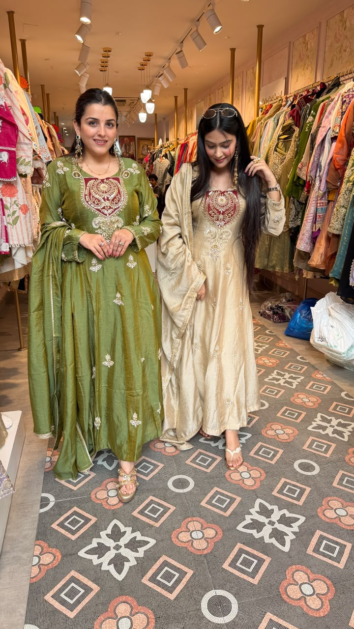 Royal Designer Anarkali Suit with Dupatta
