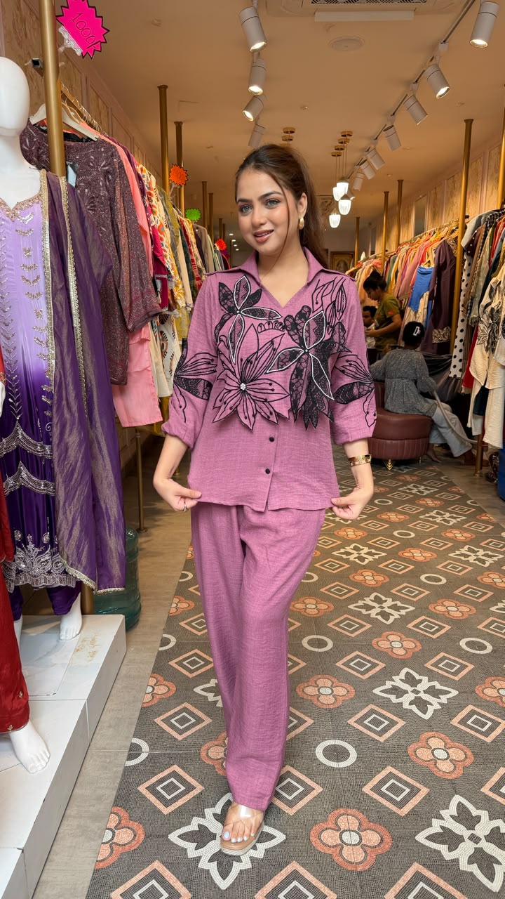 Contemporary Floral Co-ord Set