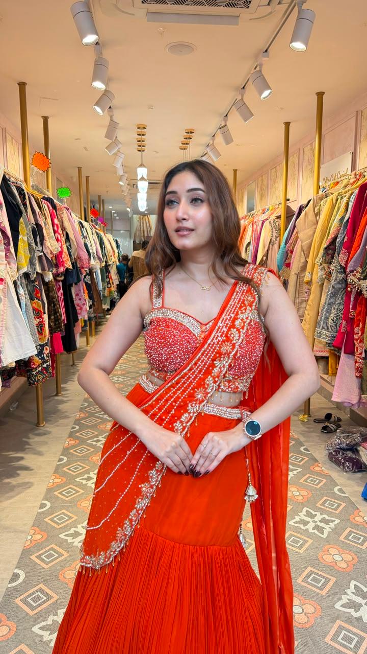 Designer Lehenga Saree