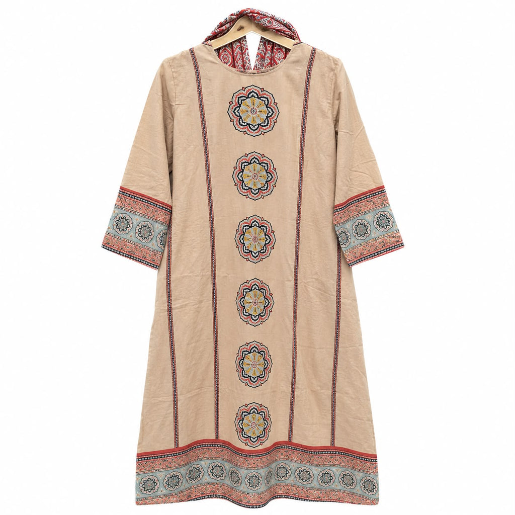Straight Cut Printed Kurti