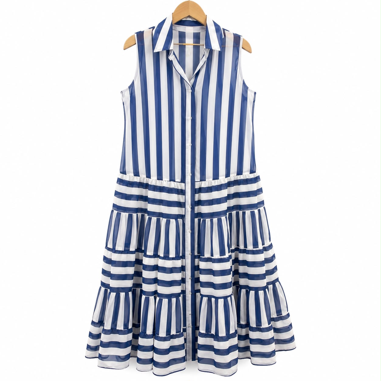 A Tiered A-line long dress