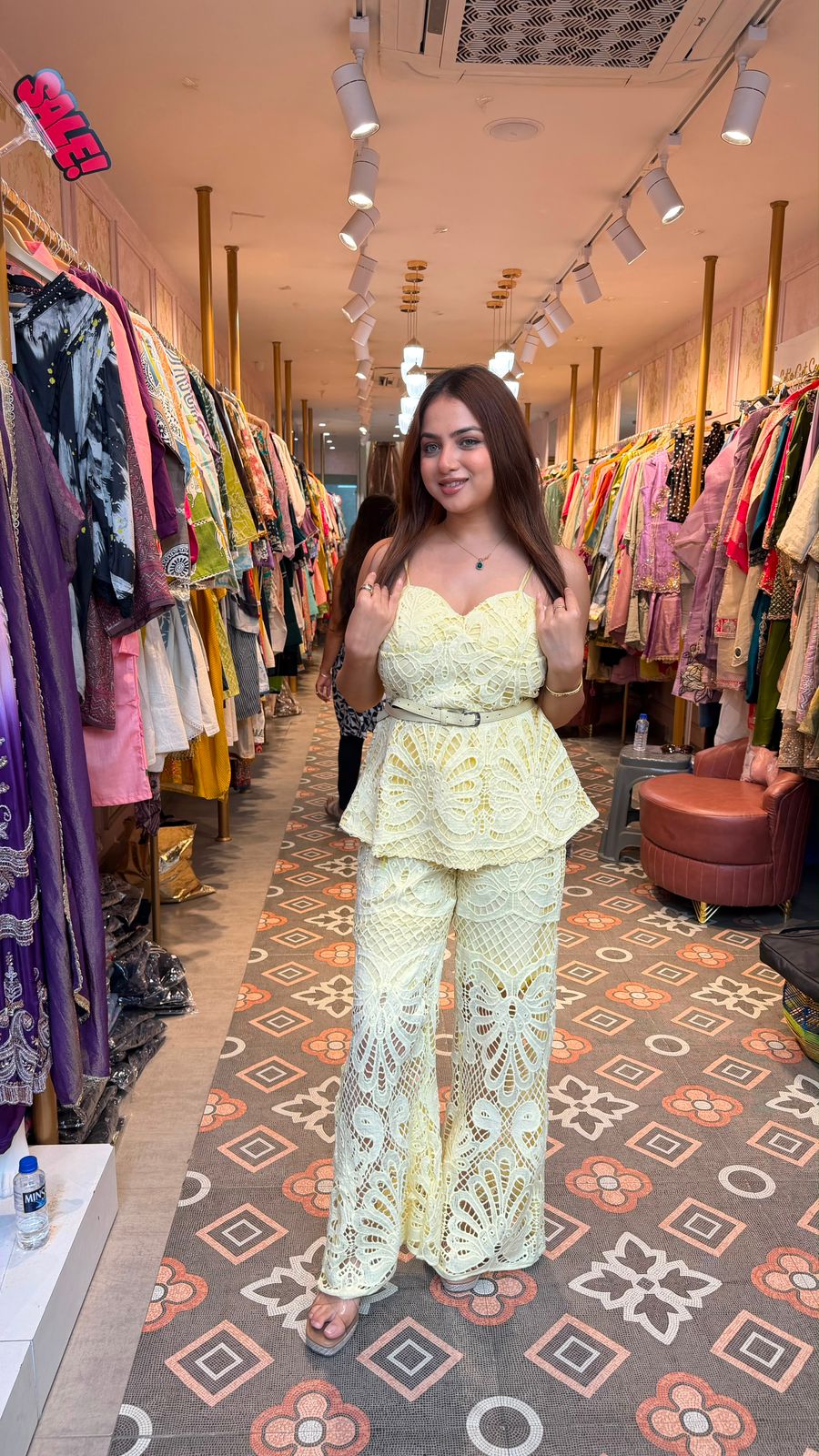 Luxury Western lace Co-ord Set