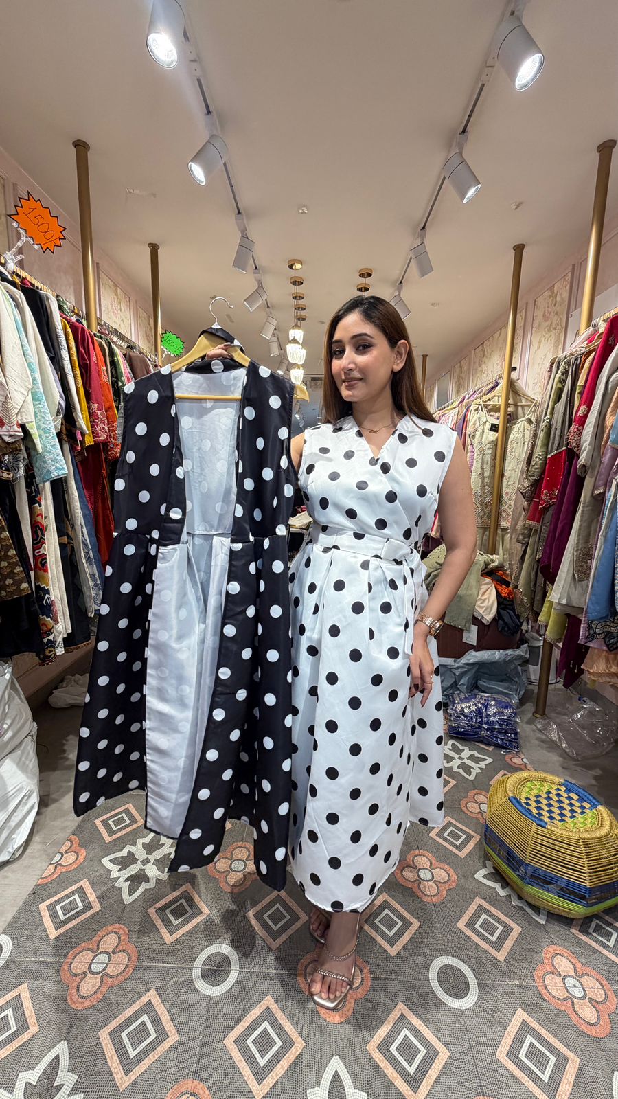 Retro A-Line Gown