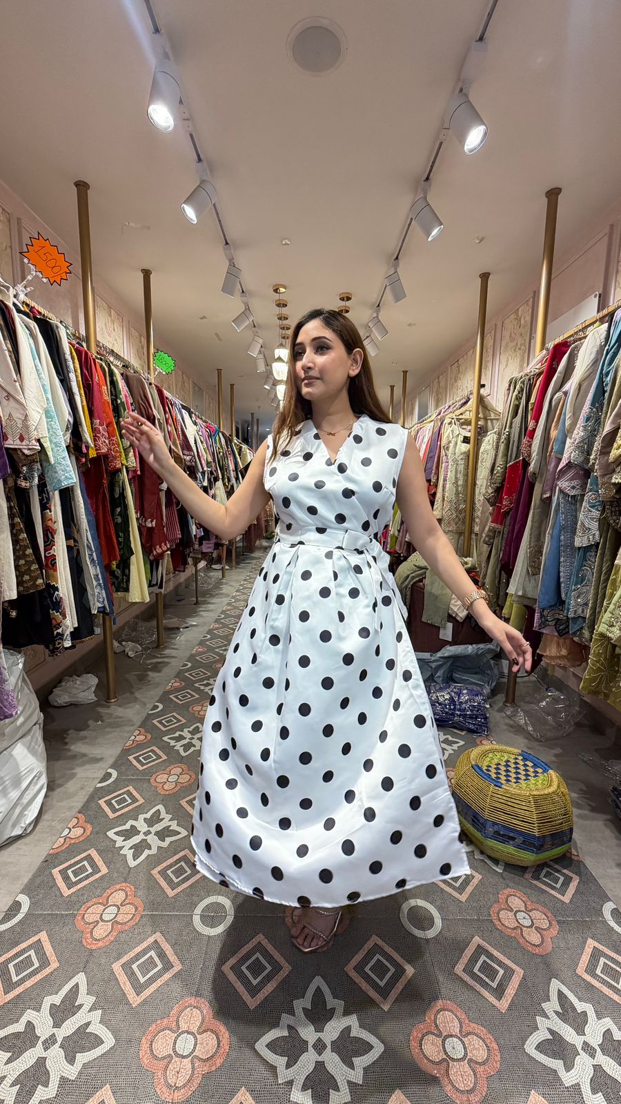 Retro A-Line Gown
