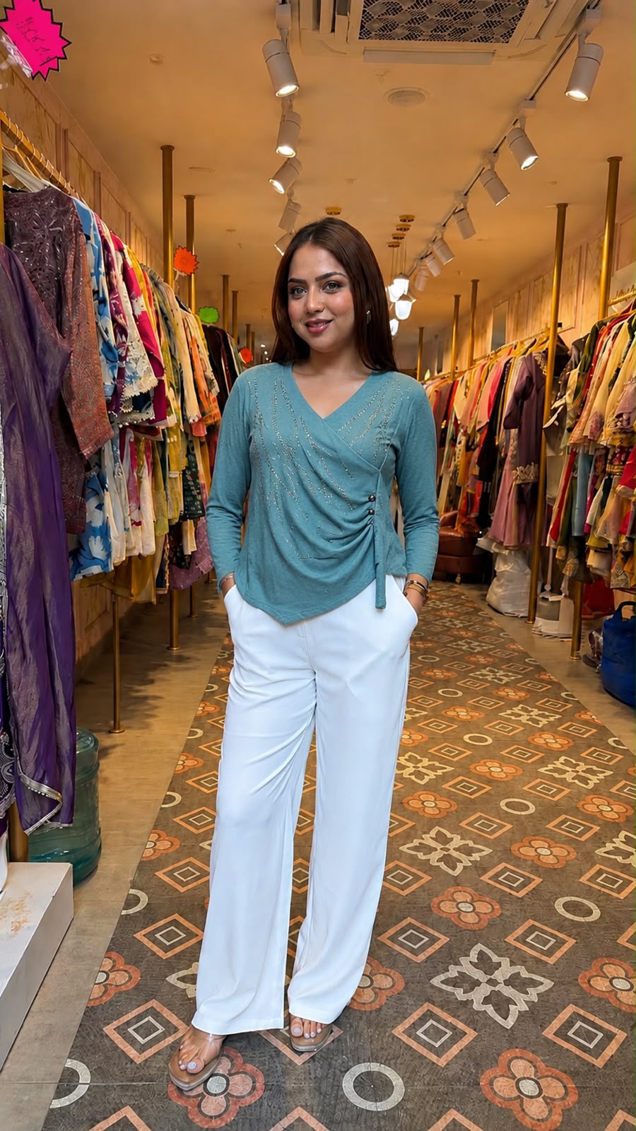 Wrap-Style Asymmetric Top