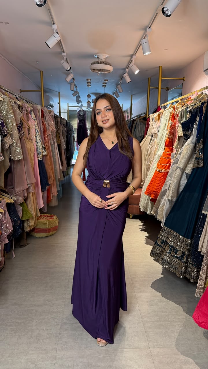 Mea Elegance Draped Gown