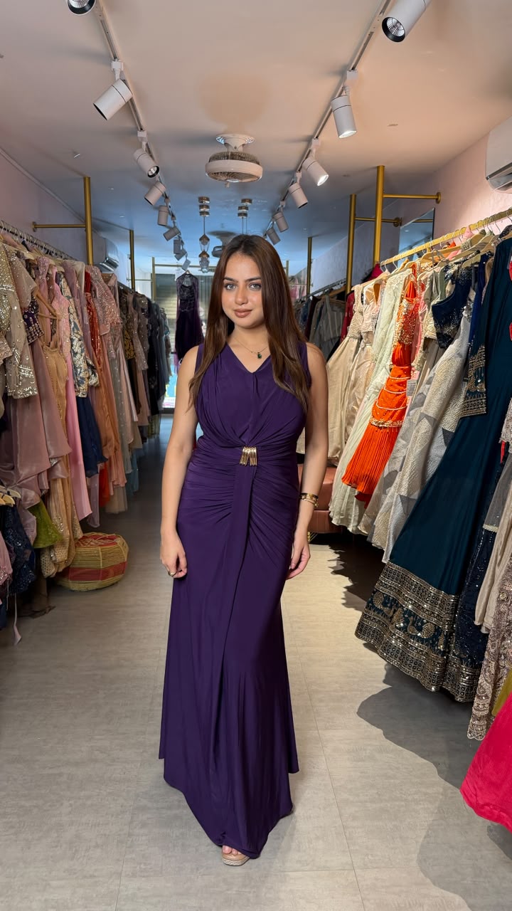 Mea Elegance Draped Gown