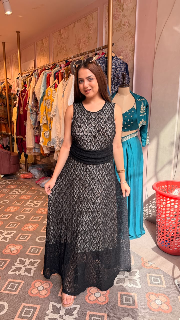 Evening Lace Gown