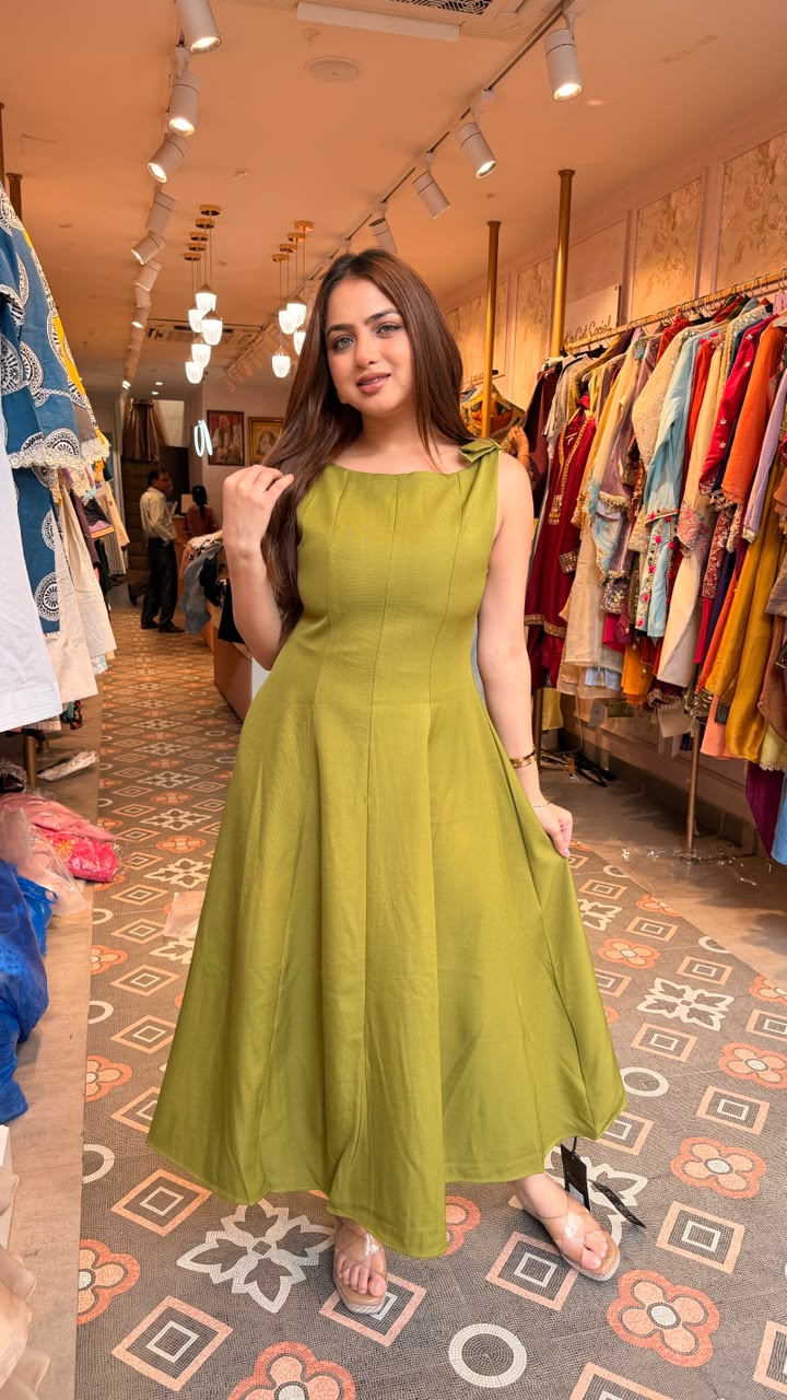 Elegant A-Line Sleeveless Maxi Dress